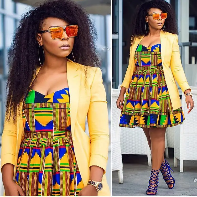 beautiful ankara styles for young ladies 7