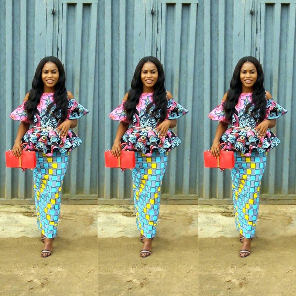 Ankara Skirt and Blouse Styles 2017 for Ladies 1