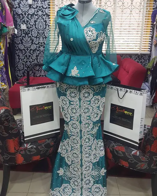 Ankara Skirt and Blouse Style for Wedding