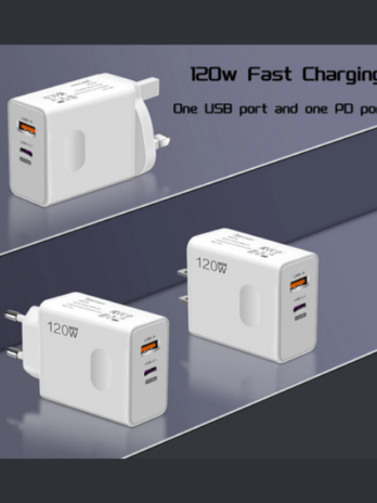 120W Fast Charger USB Type C PD Cable Fast Charging Quick