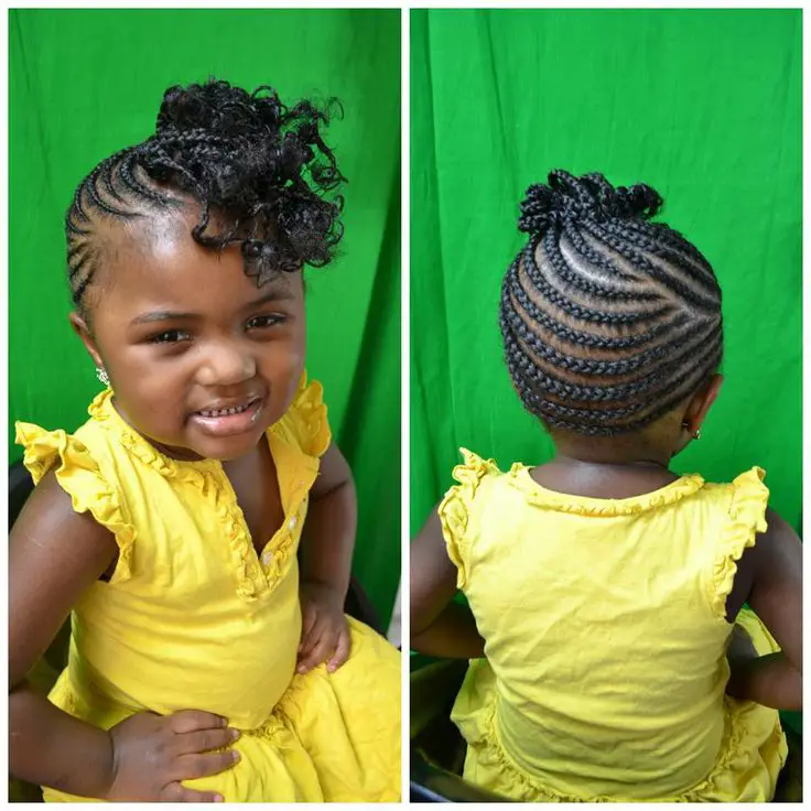 Beautiful Kids Braided Hairstyles For Your Little Girls This Christmas