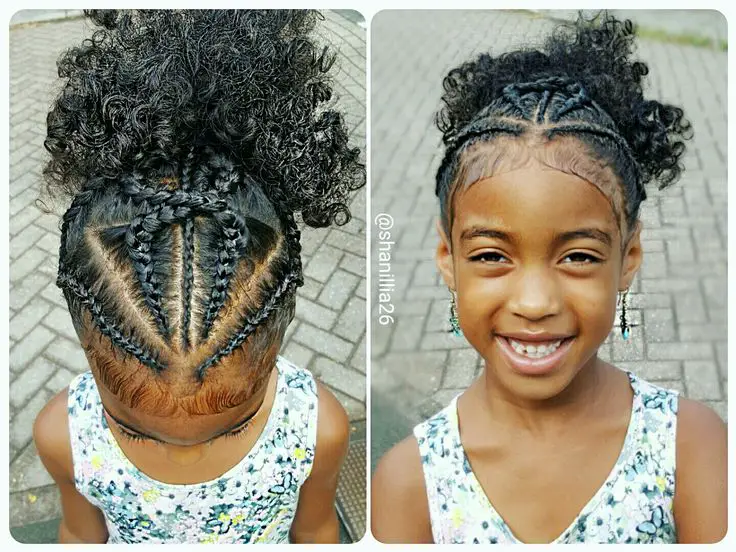 C33f6d4a3842d27db610e0dd737bfd62 Natural Hairstyles For Kids Protective Hairstyles For Kids Latest Ankara Styles 2020 And Information Guide
