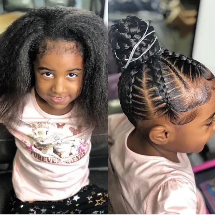 Braids Hairstyles For Baby Girls; Your kids Will Definitely Appreciate It