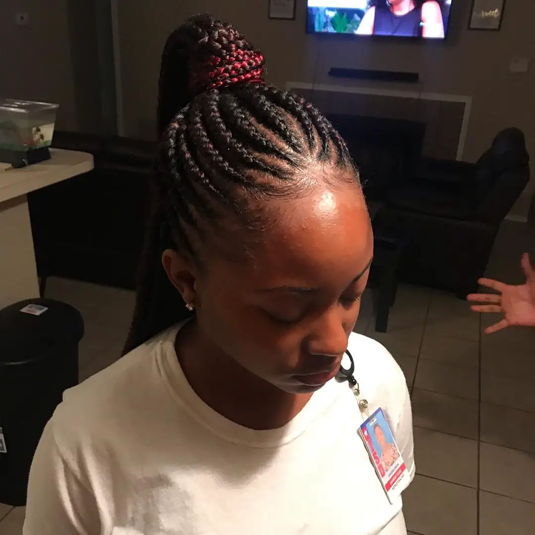 Cute Braided Ponytail Hairstyles for Black Hair That are Absolutely Cool