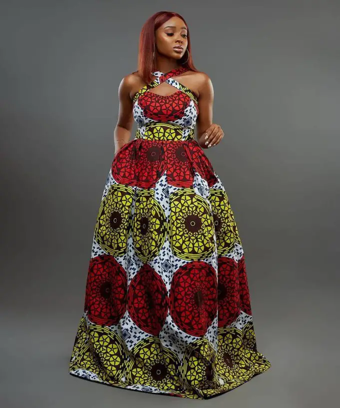 Latest Ankara Gowns 2022: Beautiful Long Gown Styles To Rock
