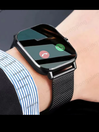 New Bluetooth Answer Call Smart Watch Men Touch Call Fitness Tracker